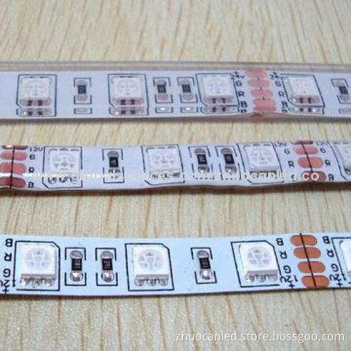 DC12V IP64 Waterproof Blue Flexible LED Strips with LED Adapters